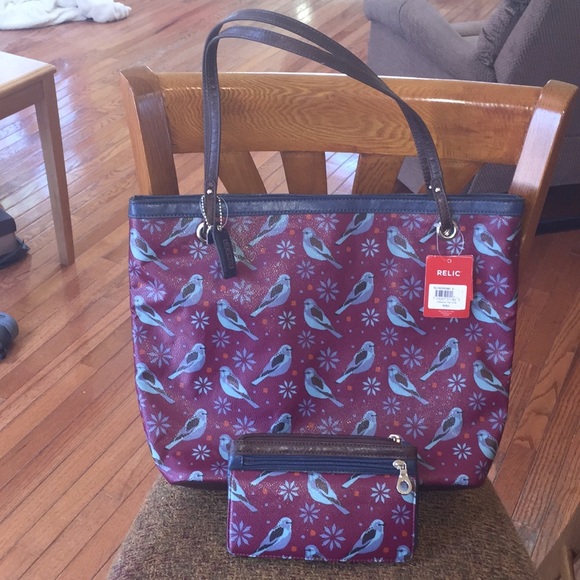 Relic Handbags - NWT RELIC TOTE / MATCHING WALLET